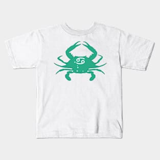 Cancer (Jungle Green) Kids T-Shirt